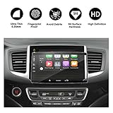 [NEWEST] 2016-2017 HONDA Pilot Ridgeline 8-inch In-Dash Screen Protector, HD Clear Tempered Glass Car Navigation Screen Protective Film, Compatible with LX EX EX-L Touring Elite