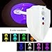 U-miss Upgraded Shield Arrival Motion Sensor LED Toilet Light UV-C sterilize lightFull Waterproof Colorful Nightlight 8-Color Changes Potty Training, Only Activates in Darkness