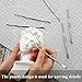 3 Packs Wax Carving Tool Wax Tool Carving Tool Stainless Steel Tool Spoon 4.75 Inch (Silver)
