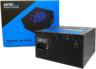 ARTIC Blue 850W Quad Rail ATX V2.3 Power Supply 12cm Fan PCI-Express