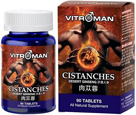 Vitroman Cistanches, Testosterone Booster, Male Enhancement Supplement Pills, Energy booster