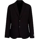 Armani Exchange Men's Icon Logo Patch Stretch Blazer