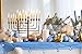 PRODUCTWORKS UltraLED Battery Operated Led Lights String, Star of David