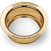 InSinkErator Sink Flange, French Gold, 75083D | Compatible with INSINKERATOR-Manufactured Food Waste Disposer