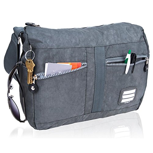Crossbody-Bags-for-Women-Messenger-Nylon-Lightweight-Travel-Purse-Multi-Pocket-Shoulder-Bag-Handbags-Navy