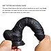 Liquid Silicone Dildo,Tracy's Dog 8 Inch Realistic Suction Cup Dildo Adult Masturbation Sex Toy (8 Inch)