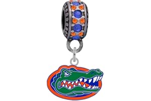FINAL TOUCH GIFTS University of Florida Charm Logo Fits Compatible With Pandora Style Bracelets