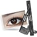 4D Silk Grafting Mascara with Fiber,Double-end Waterproof and Smudge-proof Effect for Eyelashes Makeup ROMANTIC BEAR (Black)