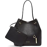 Calvin Klein Gabrianna Bubble Lamb North/South Key Item Tote