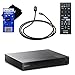 Sony BDP S3500 Blu-ray Player with Wi-Fi + Remote Control + Xtech High-Speed HDMI Cable with Ethernet + HeroFiber Ultra Gentle Cleaning Cloth