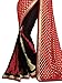 Shonaya Women's Faux Georgette Embroidery Saree with Unstitched Blouse Piece