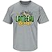 Green Bay Packers Fans. Lambeau Leap Grey T-Shirt (S-5X)