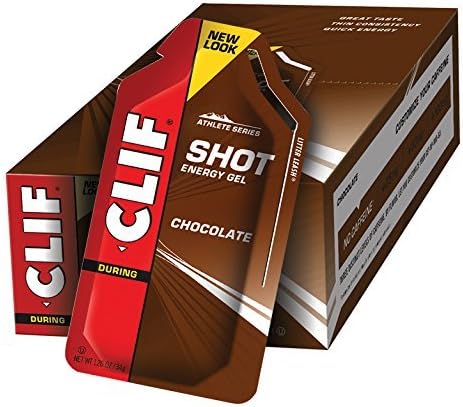 CLIF SHOT - Energy Gel - Chocolate - (1.2 oz, 24 Count) by Clif Shot