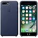 Apple Leather Case for iPhone 7 Plus - Midnight Blue