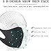 Certified n95 Grade Mask，Black Unisex Anti Virus Dust Mask，Reusable Masks，Filtration Rate Greater than 95%,（10 pcs n95 Face Mask）thumb 2
