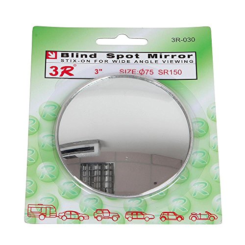 image for Aumo-mate 1 Pair New Driver Side Wide Angle 3-inch Round Convex Car Ve
