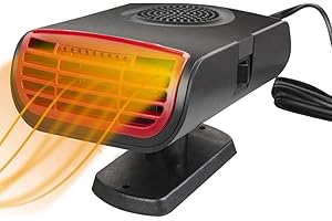 IXAER Car Heater,3 in1 Portable Heating & Cooling Car Heater,12V 150W Defroster Snow Defroster for Defrosting Automobile Windscreen & Keeping Warm