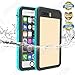 EFFUN iPhone 7 Plus/8 Plus Waterproof Case, IP68 Certified Waterproof Underwater Cover Dirtproof Snowproof Shockproof Case with Cell Phone Holder, PH Test Paper, Stylus Pen and Float Strap Aqua Blue