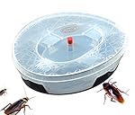 JTHM Safe Reusable Roach Trap Efficient Exterminate Cockroaches Killer Quickly Captured Roaches, Non-Toxic and ECO-Friendly