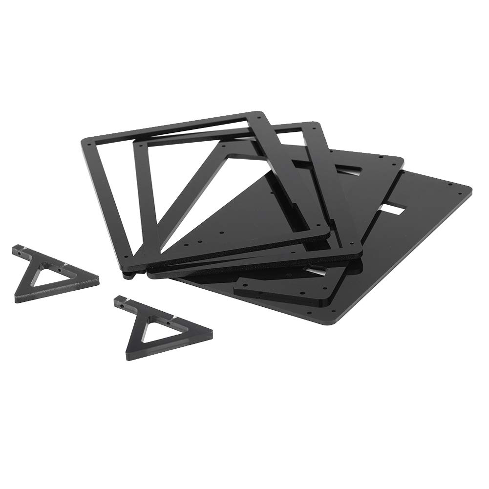 Tosuny for 7 inch Touch Screen with Protective Case, 1024x600 HDMI Display IPS Touch Screen with Bracket for (Plastic Bracket Case)