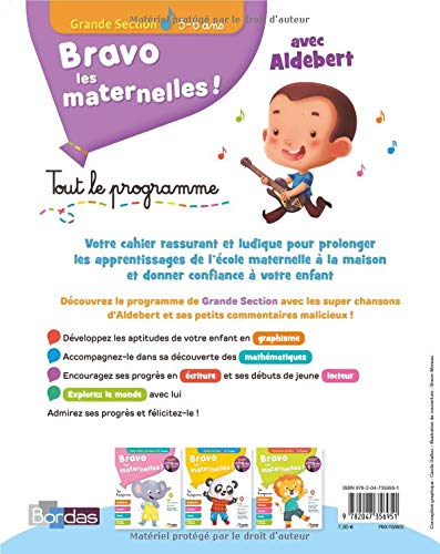 Bravo Les Maternelles Tout Le Programme Grande Section 5 6 Ans Avec Aldebert Roire Aurelia Hudrisier Cecile Turquois Alice Amazon Com Books