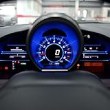 cciyu 10 Pack PC168 T10 Twist Lock Blue T10 168 Led Cluster Gauge Dash Light Bulb