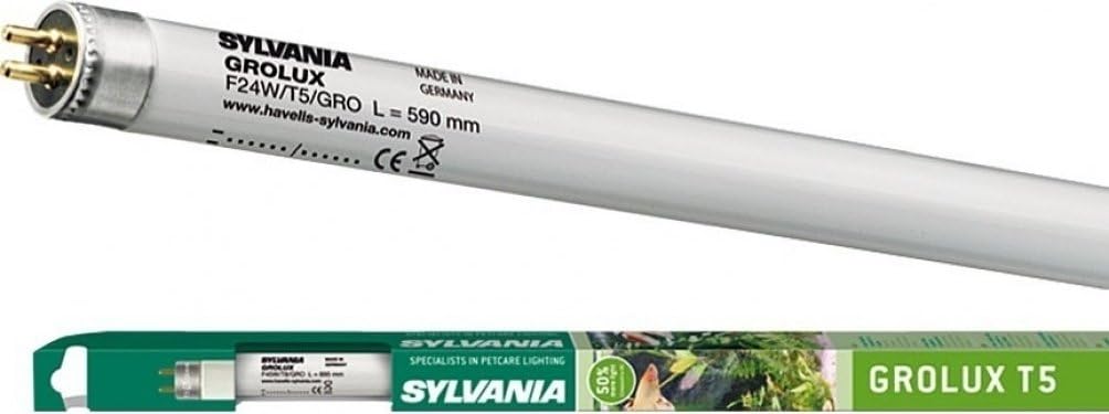Havells Sylvani 438mm 24w T5 GRO-Lux - Emits High Level of Blue and red Radiation for Healthy Plant Growth (Sylvania 0002821)