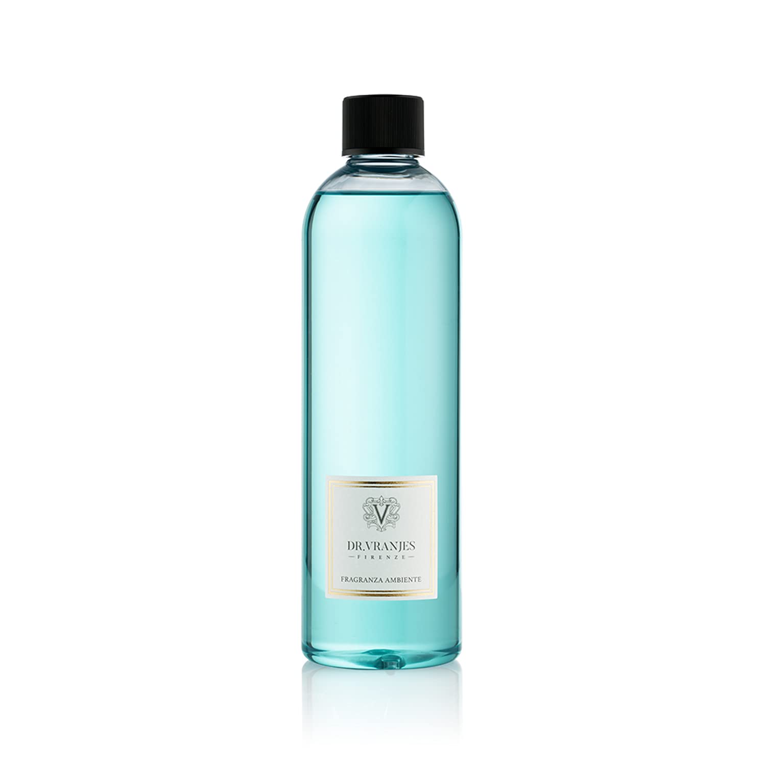 Dr. Vranjes - Acqua 500 ml Refill + Double Pack of White Sticks (3 Pieces Bundle)- Luxury Home Fragrance, Made in Italy, Main Scent: Fresh and Marine, Basil, Marine Notes, White Musk