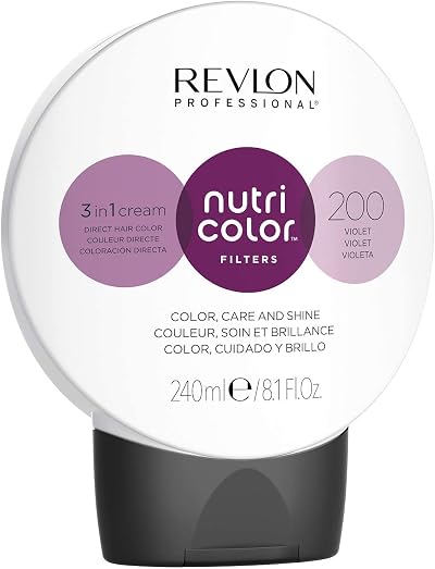 REVLON PROFESSIONAL NUTRI COLOR FILTERS 200 Violet 240 Ml