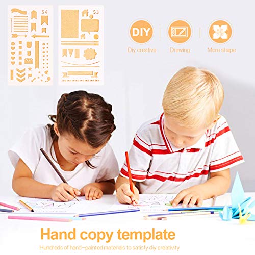 3 5ARTH+Journal+Stencils+Set+Templates