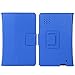 KuRoKo Slim Classic Flip PU Leather Folio Case for RCA Voyager II 7 / RCA Voyager 7 (2016, 2017) / RCA 7 Voyager Pro Tablet (Blue)