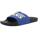Vans Slide On I Love Mens Shoes Size 8, Color: True Blue/Black