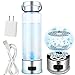 Portable Rich Hydrogen Water Bottle Rechargeable Ionized Water Generator Glass Bottle Anti Aging Antioxidant Water Make