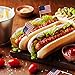 Thoughtfully Gifts, Star Spangled Hot Sauce, All-American Hot Sauce Varieties, Set of Cayenne Pepper, Garlic, and Jalapeno Flavors, Set of 3, 3 Fluid Ounces Each