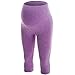LWJ 1982 Maternity Workout Clothes Yoga Pants Leggings Capri Over Belly Automatic Pregnant Exercise Fitness Activewear