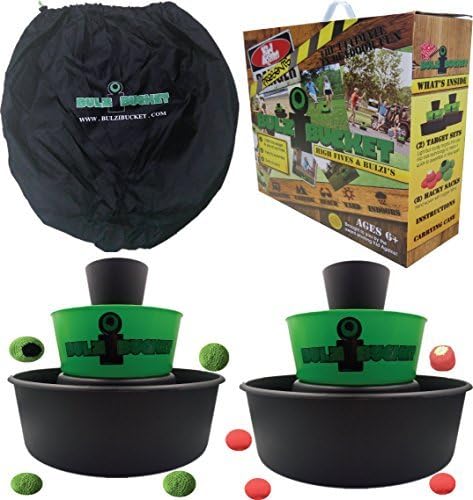 BULZiBUCKET Beach, Tailgate, Camping, & Yard Game Indoor/Outdoor by Kid Agains by BULZiBUCKET