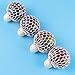 three carriage Mesh Squishy Ball Anti Stress Balls Rubber Multi Color Vent Grape Stress Ball Squeezing Stress Relief Ball for Kids & Adults.Stress Squishy Toys for Autism, ADHD, Bad Habits& More(4PCS)