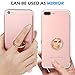 IHUIXINHE Cell Phone Finger Ring Holder, 360° Adjustable Ring Grip Kickstand for iPhone X 8 7P 6 6S, Samsung Galaxy S8 S7 Edge, Tablet, Fit Magnetic Car Mount (4pcs Mirror)