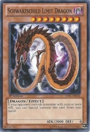 Yu-Gi-Oh! - Schwarzschild Limit Dragon (JOTL-EN015) - Judgment of the Light - 1st Edition - Common