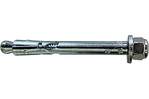 N C MORIN Hex Head Sleeve Anchor 1/4 x 2-1/4-inch zinc (4)