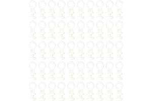 Alipis Nano Silent Curtain Rollers 0.86 Inch Rod Wheels for Smooth Sliding on Window and Shower Curtain Rail Tracks Compatibl