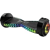Razor Sonic Glow Hovertrax &ndash; Bluetooth Speaker, Beat Synchronized LED Lights, Up to 8 MPH, UL2272 Certified Self-Balancing Scooter for Kids and Teens