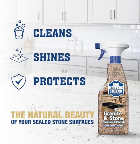 BAR KEEPERS FRIEND GRANITE & STONE CLEANER & POLISH