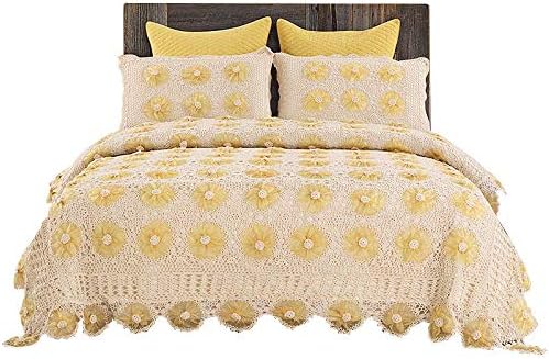 ベッドカバー5ピースセットベッド ベッドカバー260 230cm 2ピローケース45x45cm オール