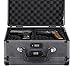 iKayaa Double Sided Aluminum Hard Pistol Handgun Case With 2 Combination Locks Security Gun Carry Storage Box Accessory