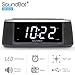 SoundBot SB1020 FM RADIO Bluetooth Wireless Speaker & Dual Alarm Clock for Music Streaming w/FM Tuner, 2.1A USB Charging Output, 3.5mm AUX Line-In, LED Night Light