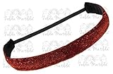 Zelda Matilda - ADULT, TEEN AND CHILD SIZED - Sparkle NO SLIP Sweat Bands - Great for Dancers, Yoga, Sports, Cheer, Exercise and Everyday!