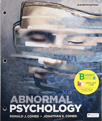 Abnormal Psychology (Looseleaf)