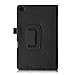 Fintie Folio Case for Acer Iconia One 7 B1-730HD Tablet Premium Vegan Leather Slim Fit Stand Cover With Stylus Holder - Black