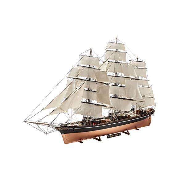 Revell Cutty Sark Model Kit Modellbausatz, Maßstab, 12 Jahre to 99 Jahre, 1 96 (5422) (05422), 36" lang, aus Kunststoff – Bild 4
